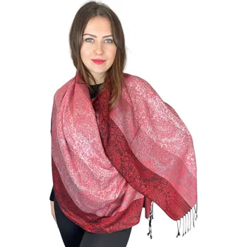 Šála Šál Pašmína - Amoria - červená