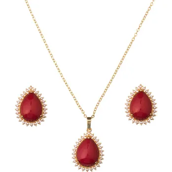 Souprava šperků BAZAR-SET náhrdelníku a náušnic 23-22