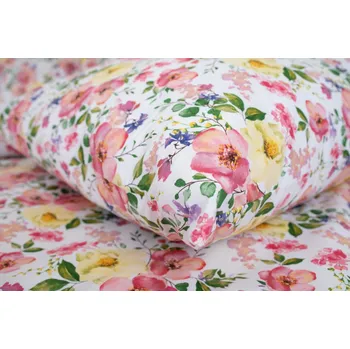 Povlak na dekorativní polštářek Podpěrová s.r.o. Povlak na polštář ČAJOVÁ RŮŽE Velikost: 50x50 cm BAVLNA N