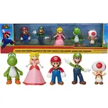 Jakks Pacific Super Mario figurky sada Mario, Luigi, Peach, Yoshi, Toad