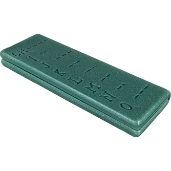 Outdoorové vybavení YATE Sedátko skládací Morseovka 36 x 26 x 0,8 cm tmavě zelená G95