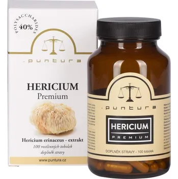 Přírodní produkt PUNTURA Hericium Puntura Premium 100 kapslí