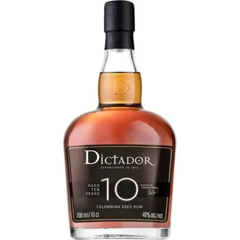 Rum DICTADOR 10y 40% 0,7 l (holá láhev)