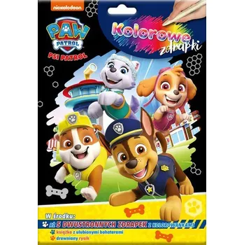 První čtění Kolorowe zdrapki. Część 1. Psi Patrol - opracowanie zbiorowe