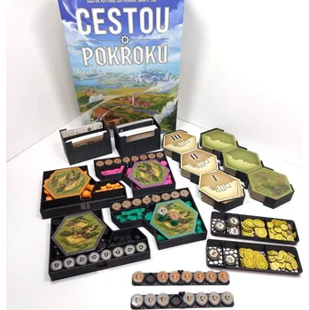 Příslušenství k deskovým hrám Inserty HERMAN Cestou Pokroku