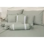 Podpěrová s.r.o. Bavlněné povlečení OLIVOVÝ PROUŽEK Velikost: 240x220 cm (1 ks), 70x90 cm (2 ks) ŠEV na peřině