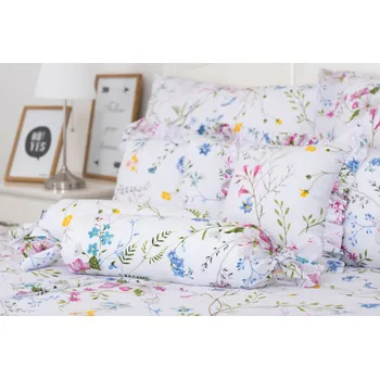 Povlečení Podpěrová s.r.o. Krepové povlečení LOUKA Velikost: 240x200 cm (1 ks), 70x90 cm (2 ks) ŠEV na peřině