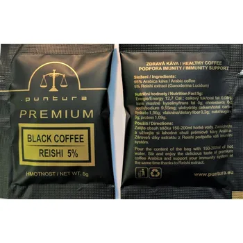 Přírodní produkt Káva s Reishi Puntura - 1ks x 5g