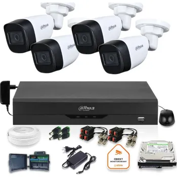Zabezpečení domácnosti Dahua dohledová sada 4 5Mpx dome kamer s 1TB diskem Z27735T4
