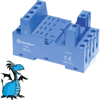 Relé FINDER Patice 96.04, DIN-lišta 9604