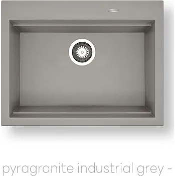 Kuchyňský dřez Pyramis SIROS (67x51,5) světle šedá