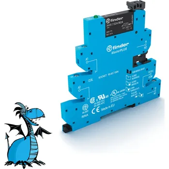 Stykač FINDER Vazební člen 39.30.7.024.9024, 1Z/2A/24V DC, 24V DC 393070249024