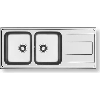 Nerezový dřez Pyramis ALEA (116x50) 2B 1D