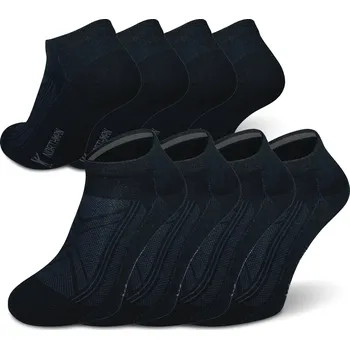 Northman Gobi Summer Merino 4-pack Velikost: 36-38 Černé Kotníkové Merino Ponožky