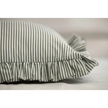 Bytový textil Podpěrová s.r.o. Bavlna, bavlněné plátno OLIVOVÝ PROUŽEK Velikost: Hladká bavlna (140 g/m2)