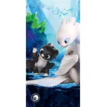 Jerry Fabrics s.r.o Froté osuška dětská JAK VYCVIČIT DRAKA 70x140 cm