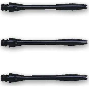 Příslušenství pro šipky Násadky na šipky Unicorn XL hliník černé, dlouhé