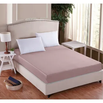 Prostěradlo Prostěradlo MAKO JERSEY DELUXE pudrové Velikost: MAKO 180x200x30 cm