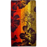 Plážová osuška 90x170 cm KVĚTY