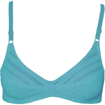 Podprsenka Dámská podprsenka 125 - tyrkysová Velikosti podprsenek: 65A