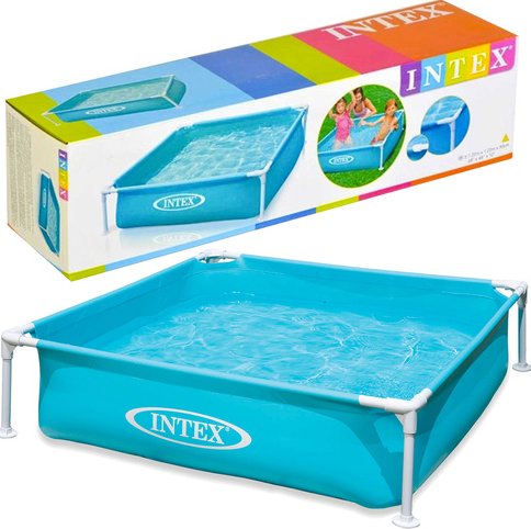Intex 57173 Dětský bazén s rámem 122x122x30cm