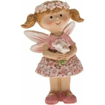 Casa de Engel Home Polyresinová víla 9cm - květiny, 12/144 Fialová UNI (2865597)