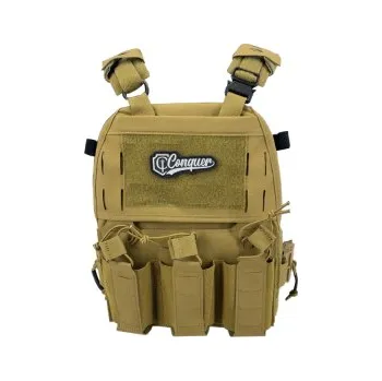 Neprůstřelná vesta Taktická vesta typu MTPC - Tan + dárek zdarma