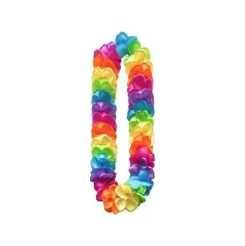 Naszyjnik hawajski satynowy wielokolorowy