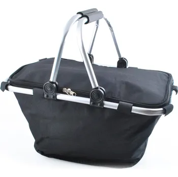 Termo piknikový koš 23 x 43 x 20 cm Černá