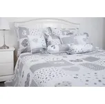 Podpěrová s.r.o. Bavlněné povlečení PATCHWORK DOVE Velikost: 140x220 cm (1 ks), 70x90 cm (1 ks)