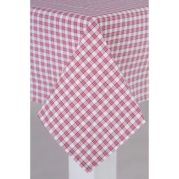 ubrus Podpěrová s.r.o. Ubrus KOSTIČKA ČERVENÁ světlá Velikost: 40x40 cm (ubrousek)