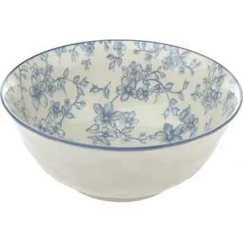 Casa de Engel Home Keramická mísa Ø 20cm - modré květy, 4/8 Fialová UNI (2865482)