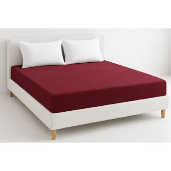 Prostěradlo BF-Froté prostěradlo Exclusive 180x200 cm - bordó