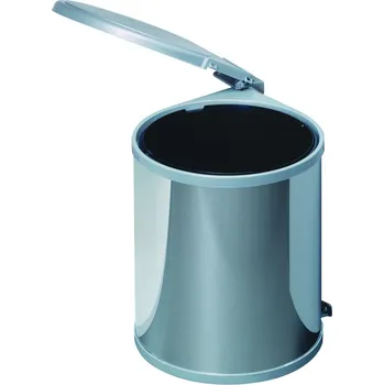 Odpadkový koš Pyramis SORTER válcový nerez