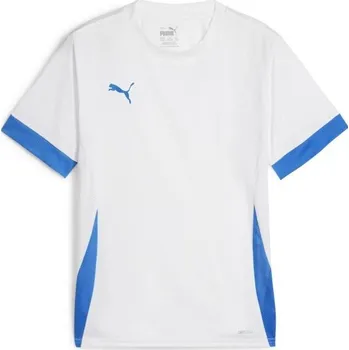 Chlapecké tričko Dětské sportovní triko Puma TEAMGOAL MATCHDAY JERSEY JR 176 Bílá, Modrá
