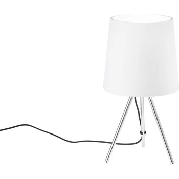 Lampička FAN Europe Svítidlo MARLEY Stolní lampička E14 Bílá IP20