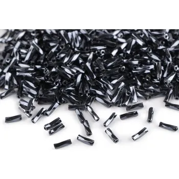 Vánoční ozdoba Rokajl kroucené tyčky 6 mm Varianta: M-129T antracit, Balení: 50 g