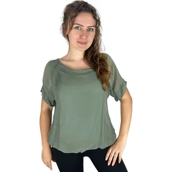 Dámská halenka Zelená halenka letní