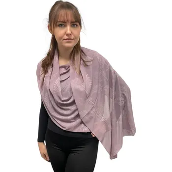 Šátek Dámský šátek 90 x 175 cm LISTY - 1