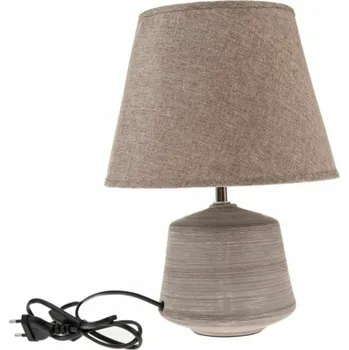 Lampička Casa de Engel Home Kermaická elektrická stolní lampa 33cm, 1/12 Fialová UNI (2865441)