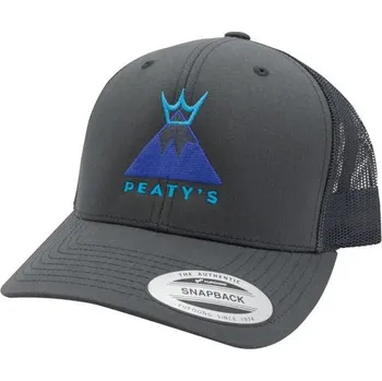 Kšiltovka PEATYS Kšiltovka PEATY'S PUBWEAR KŠILTOVKA TRUCKER CAP SUMMIT CHARCOAL - Uni