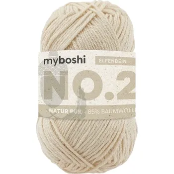 Příze myboshi NO.2 Slonová kost