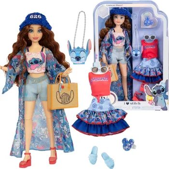 Jakks Pacific Disney ILY 4ever módní panenka s motivem Stitch a sadou doplňků 30 cm