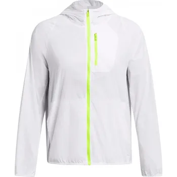 Dámská casual bunda Under Armour Launch Lightweight Performance Jacket White/Yellow 12 (M)