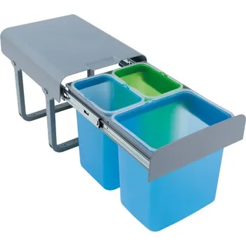 Odpadkový koš Pyramis SORTER 1x16L+(2x 8L)