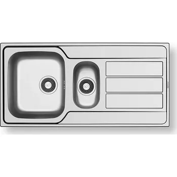 Nerezový dřez Pyramis ATHENA EXTRA (100x50) 1 1/2B 1D