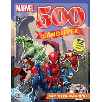 Bystrá hlava Marvel - 500 samolepek (2024, 22 stran)