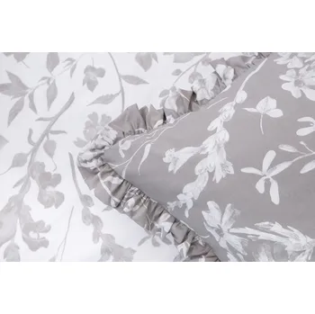 Povlečení Podpěrová s.r.o. Krepové povlečení FLORA P/N S KANÝREM na polštáři Velikost: 200x200 (1x), 70x90 cm kanýr (2x) ŠEV na peřině