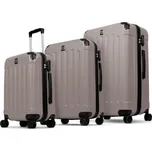 SWISS HUFEISEN Sada kufrů 3 ks šedá SF-5004