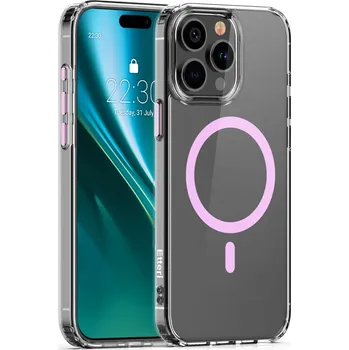 Pouzdro na mobilní telefon Pouzdro Etteri Color Mag pro iPhone 14 Pro 6,1" růžové